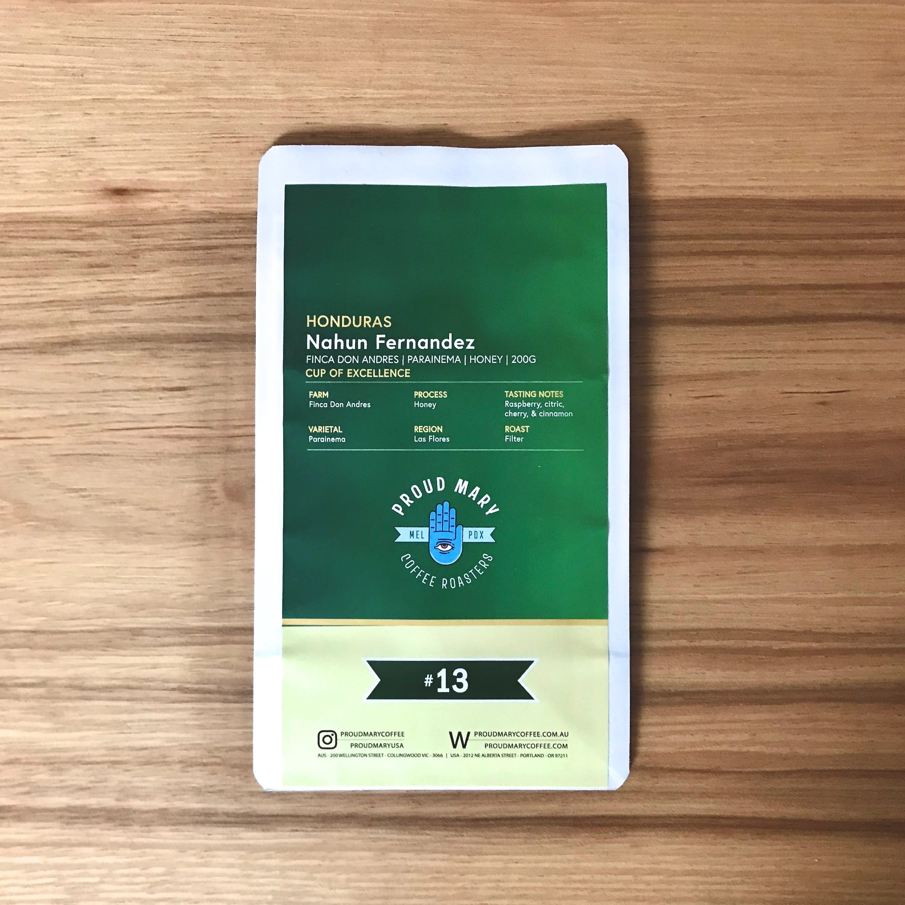 HONDURAS COE#13 | Nahun Fernandez | Parainema | Honey DELUXE EDITION