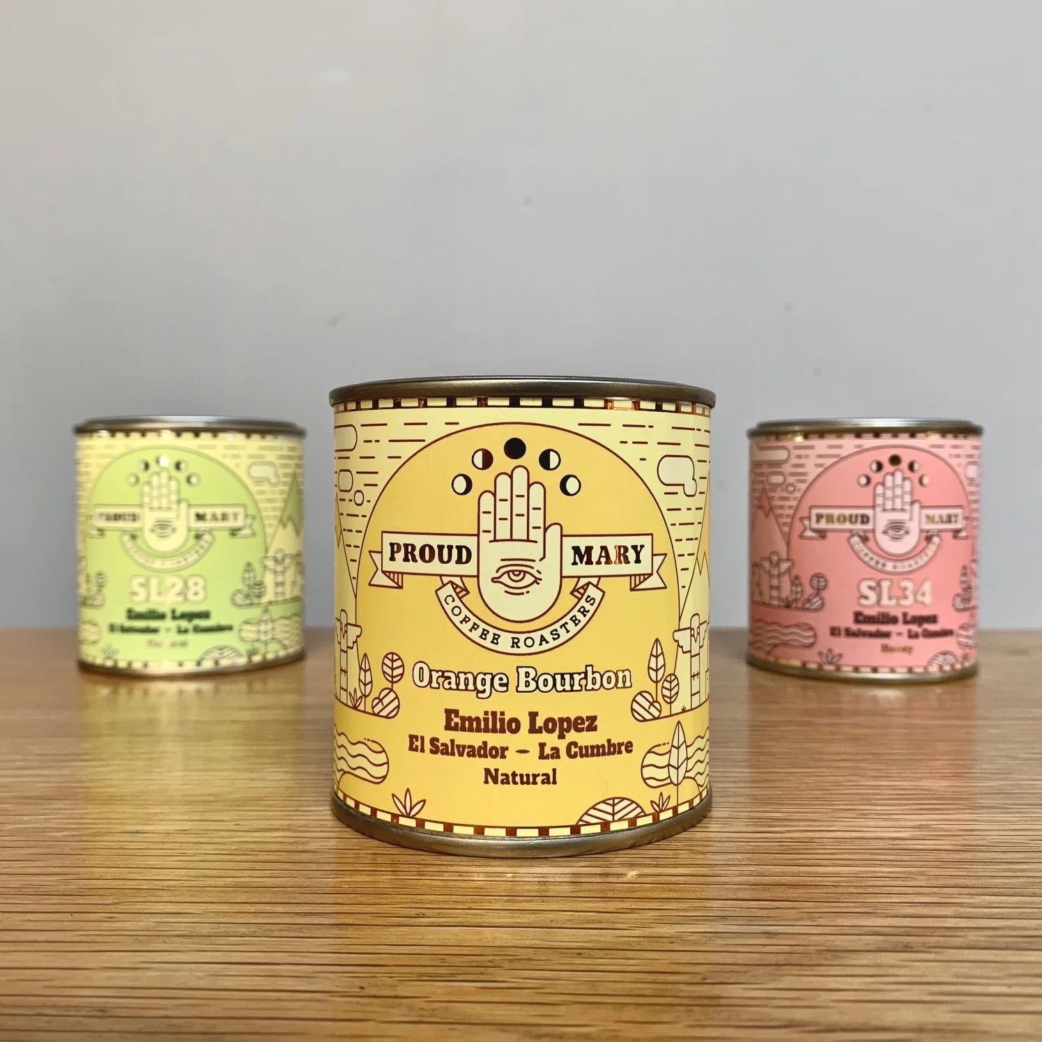 LIMITED EDITION El Salvador | Emilio Lopez | Orange Bourbon | Natural | 100gm tin - Image 2