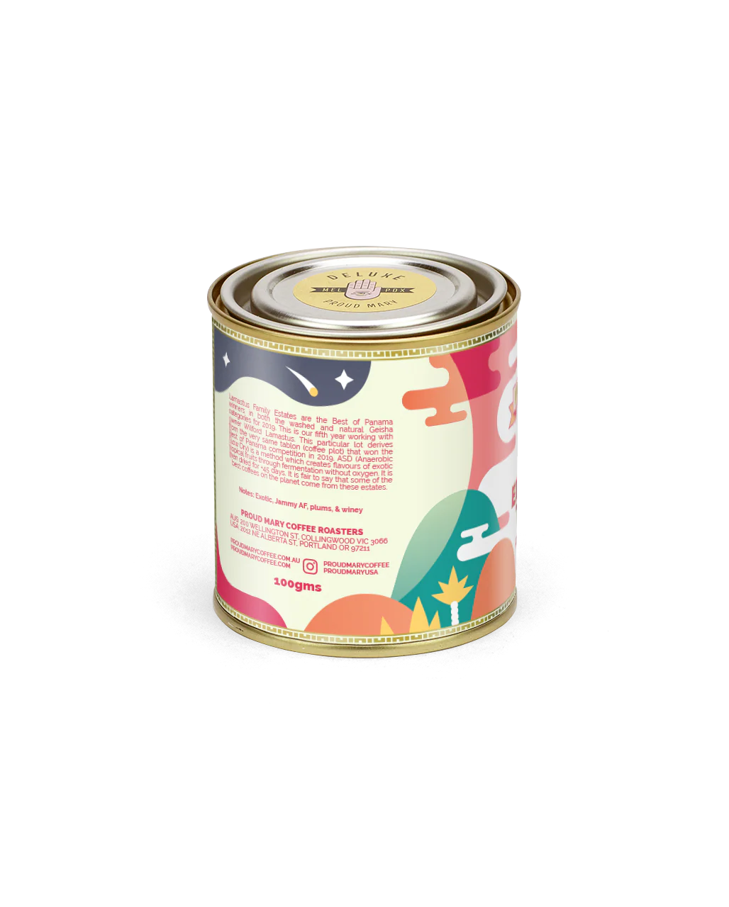 LIMITED | PANAMA | Lamastus Family Estates Elida | Green Tip Geisha | ASD Natural | 100gm tin - Image 3